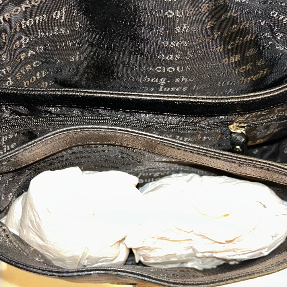 Kate Spade Black and Gray Leopard Small Bag EUC - Picture 4 of 11